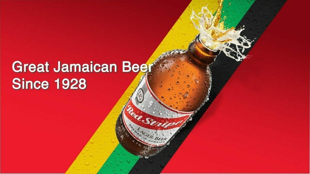 red stripe beer since 1928