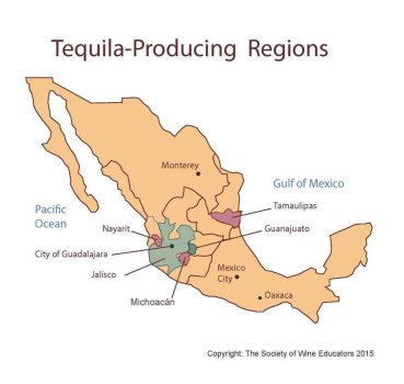 Where is tequila made